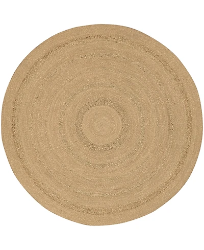 Nourison Home Natural Seagrass NSG01 8'x8' Round Area Rug