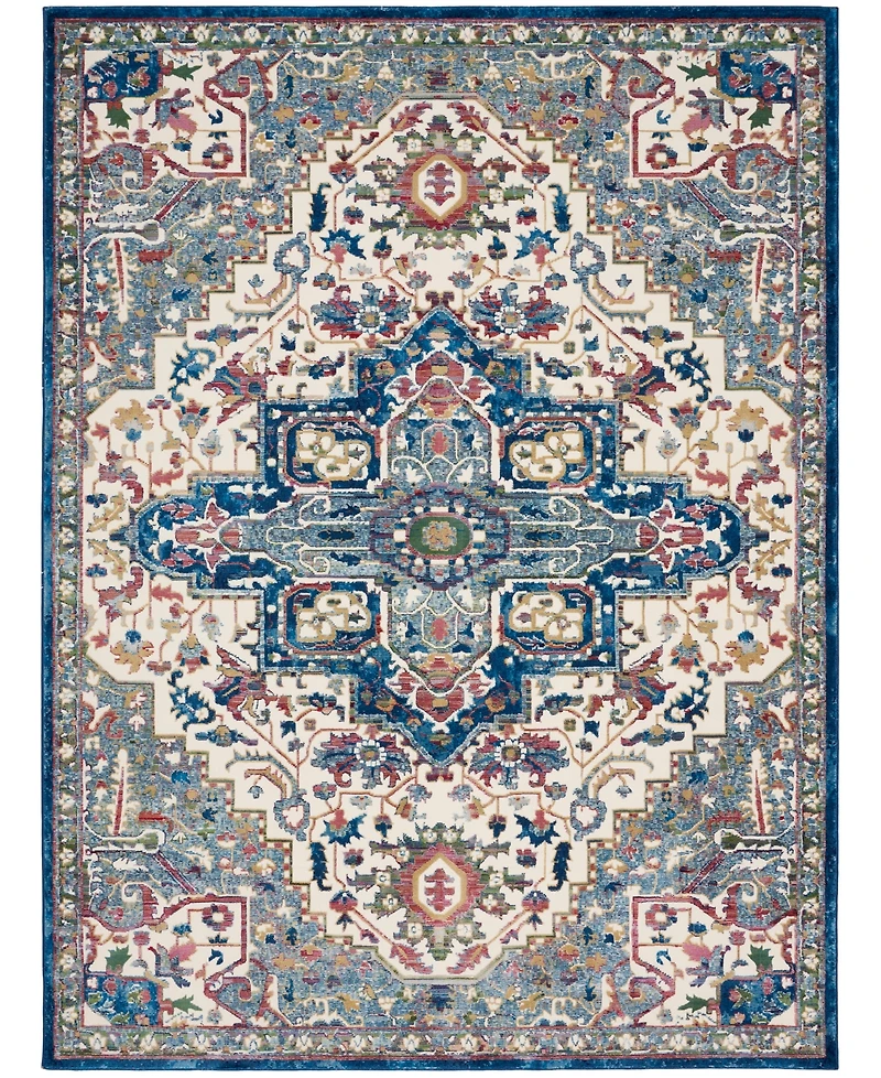 Nourison Home Ankara Global ANR15 7'10"x9'10" Area Rug