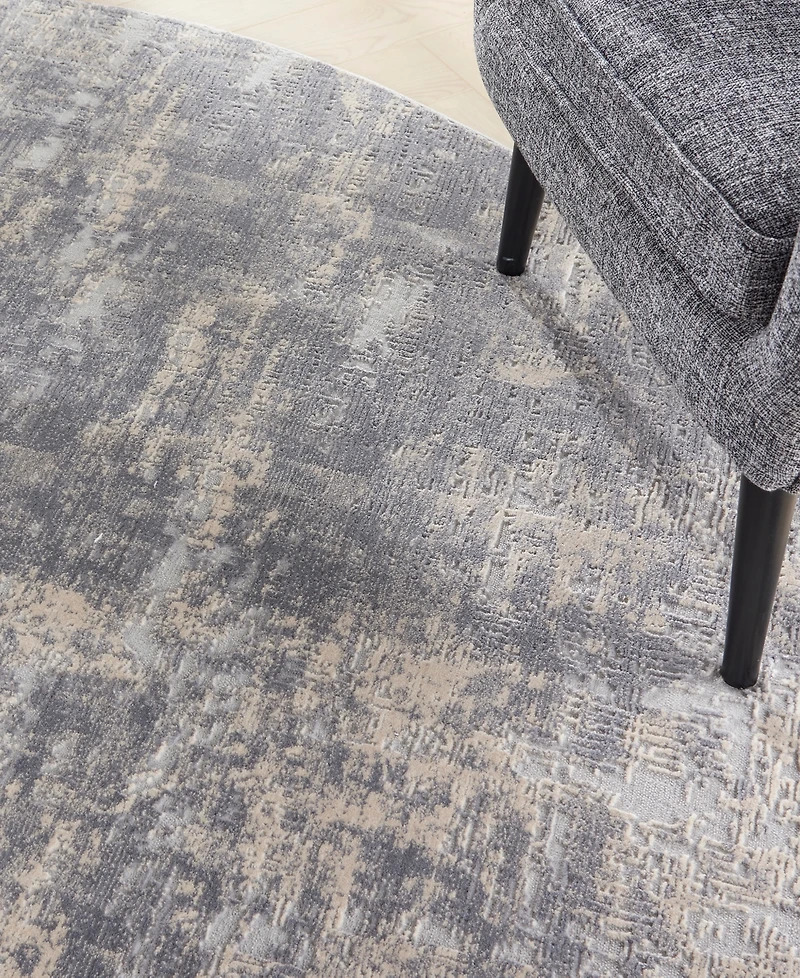 Nourison Home Rustic Textures RUS01 7'10"x7'10" Round Area Rug