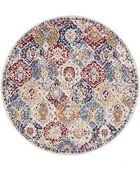 Nourison Home Grafix GRF31 8'x8' Round Area Rug