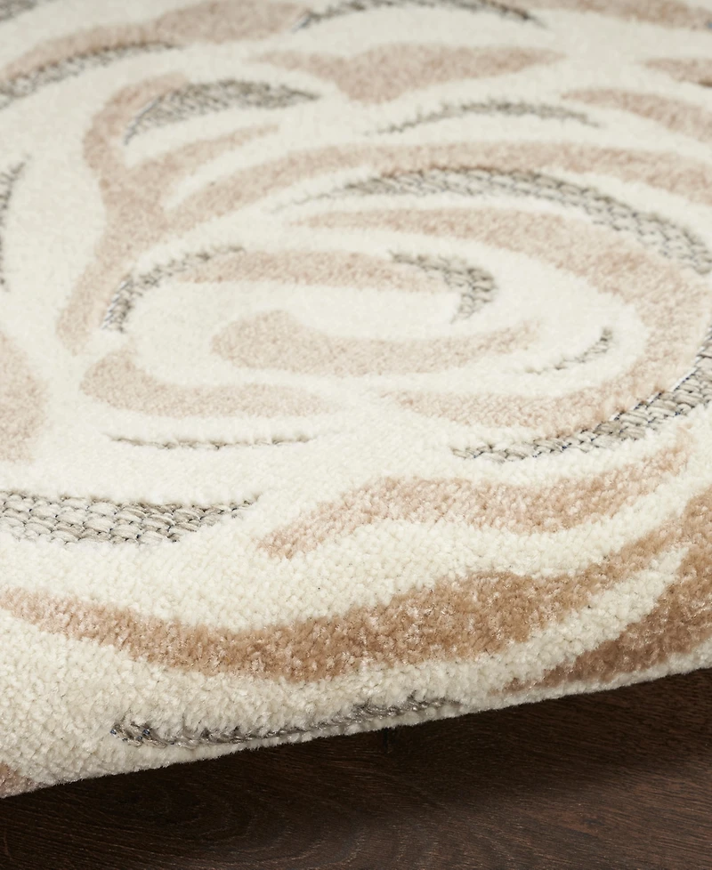 Nourison Home Aloha ALH32 3'6"x5'6" Area Rug