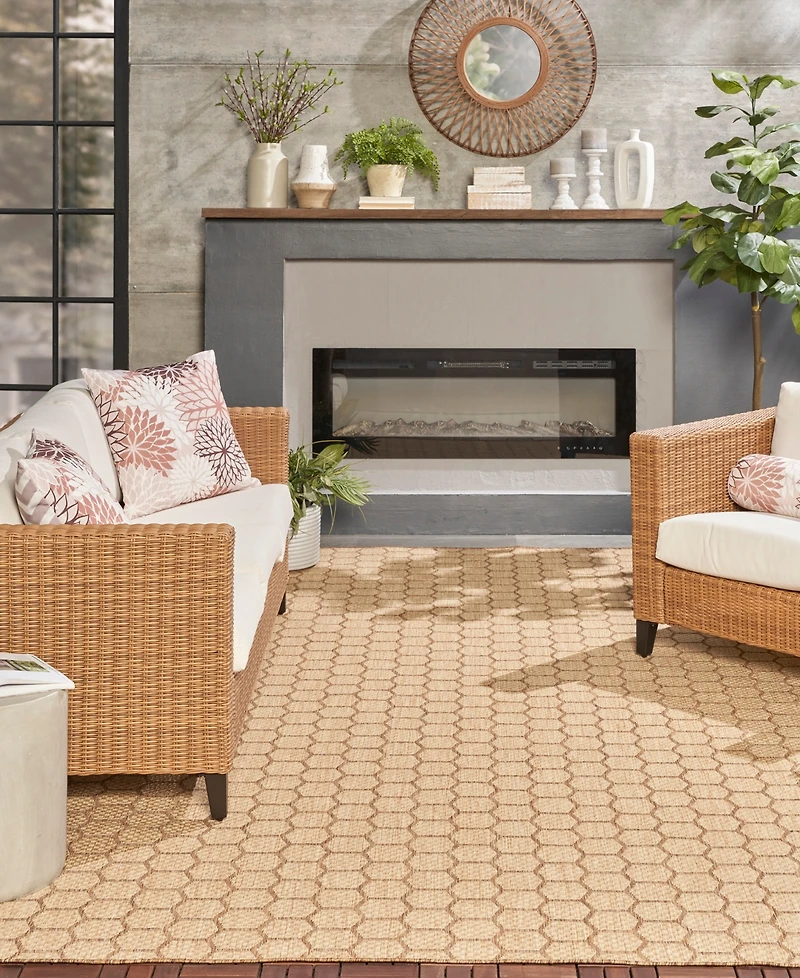 Nourison Home Twist Reversible TWS01 8'x10' Area Rug