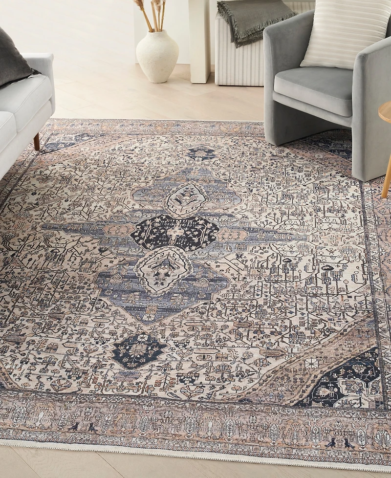 Nourison Home Grand Washables GRW05 7'10"x9'10" Area Rug