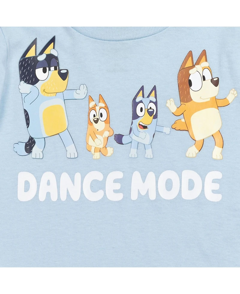 Toddler| Child Bluey Winton Snickers Honey Muffin Bandit Dad Chili Mom Missy Chloe Coco Bingo Girls 2 Pack T-Shirts