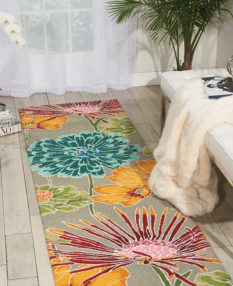 Nourison Home Fantasy FA26 2'3"x8' Runner Area Rug