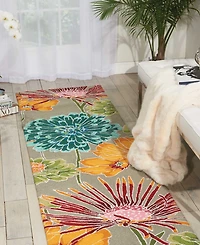 Nourison Home Fantasy FA26 2'3"x8' Runner Area Rug