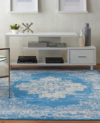 Nourison Home Grafix GRF14 3'9"x5'9" Area Rug