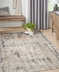 Nourison Home Quarry QUA01 3'9"x5'9" Area Rug