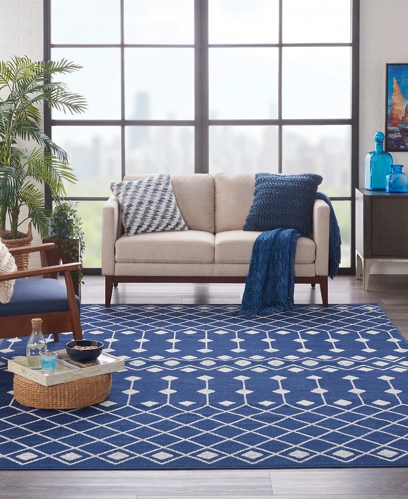 Nourison Home Grafix GRF37 7'10"x9'10" Area Rug