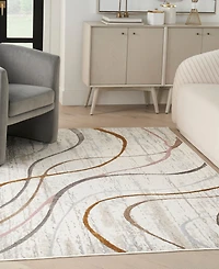Nourison Home Glitz GLZ01 3'11"x5'11" Area Rug