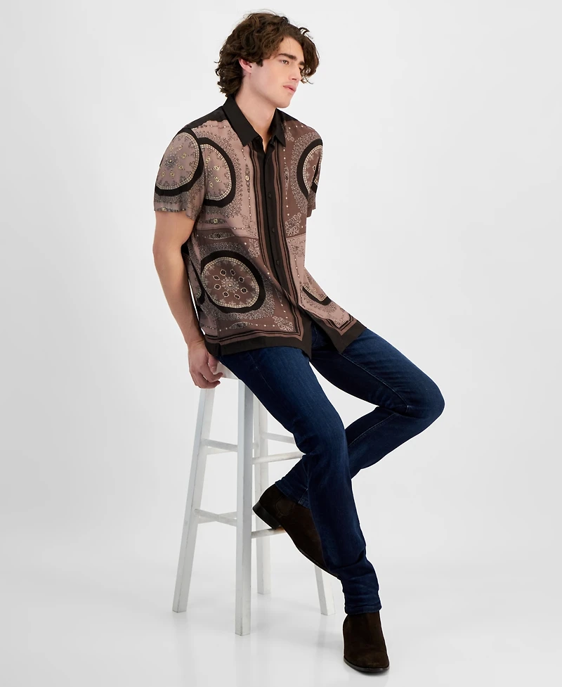 Guess Men's Eco Slim Tapered Fit Jeans