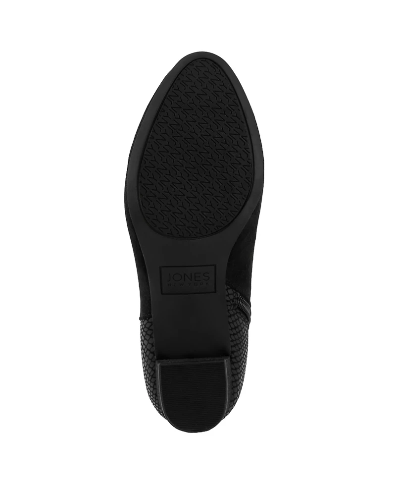 Jones New York Women's Ivyy Buckle Block Heel Booties