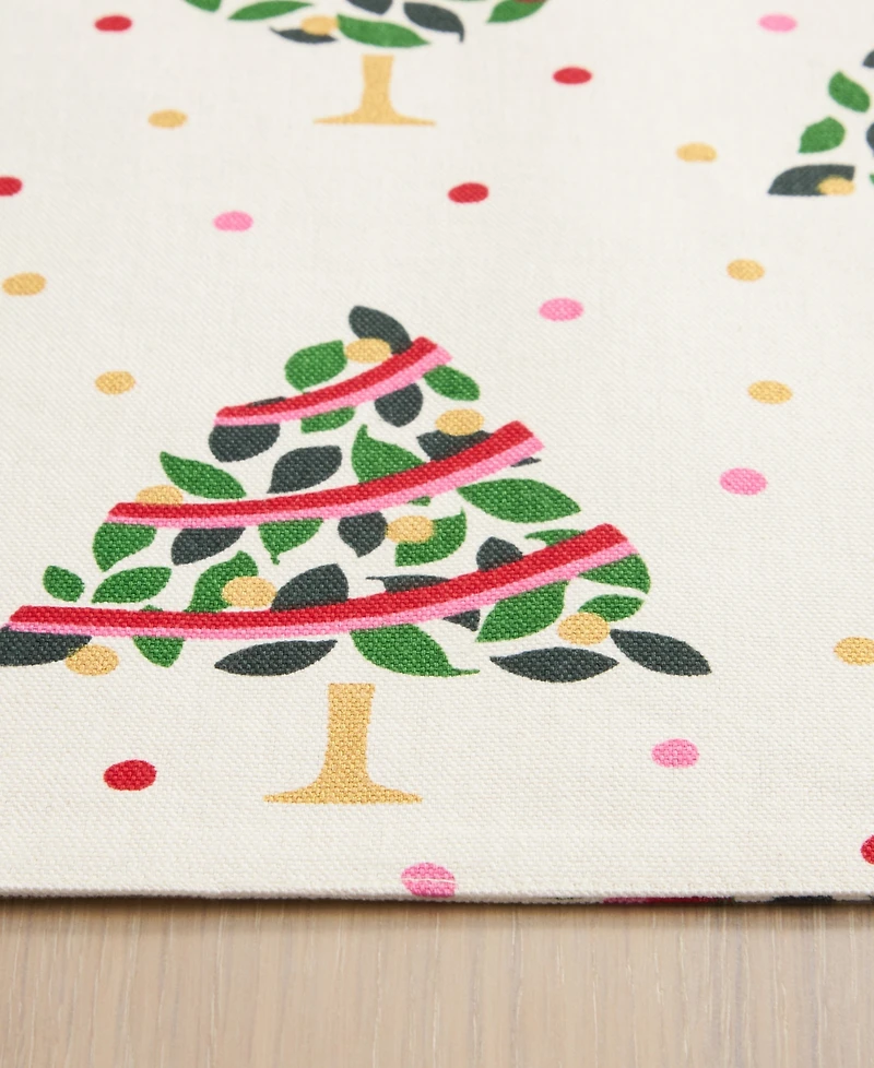 Kate Spade New York Holiday Confetti Placemat 13" x 19", Set of 4