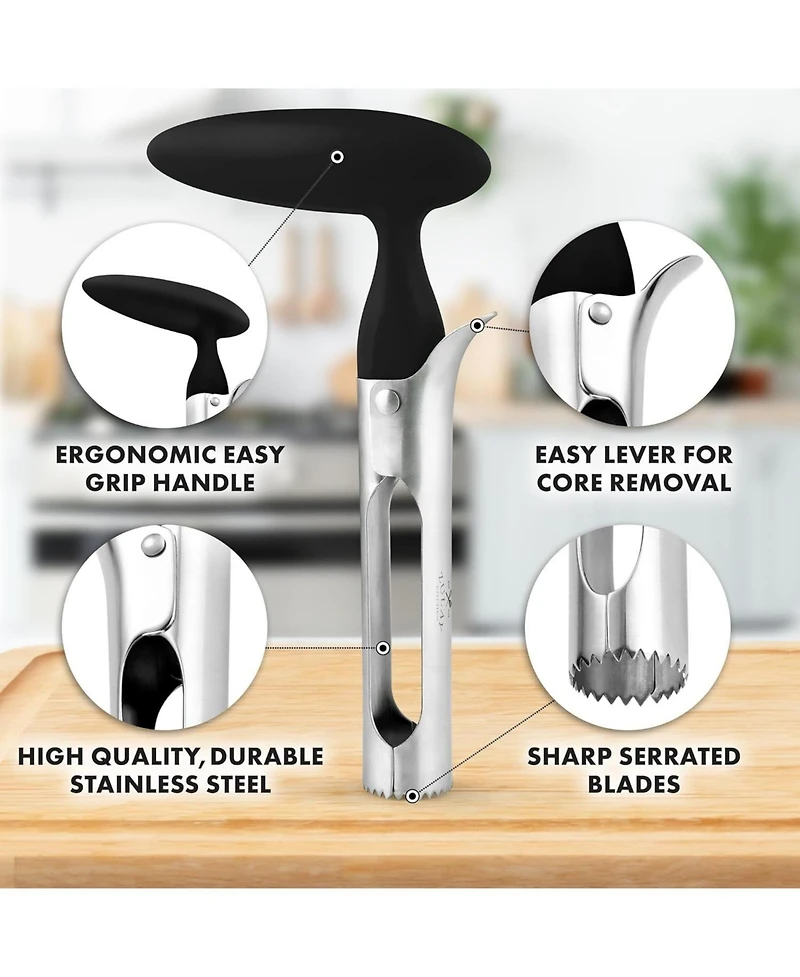 Easy to Use Durable Apple Corer Remover - Stainless Steel Cupcake