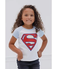 Justice League Toddler Girls Dc Comics Batgirl Super Wonder Woman 3 Pack T-Shirts to
