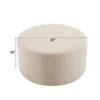 Streamdale Plush Velvet Ottoman Comfort & Elegance