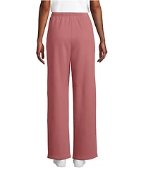 Lands' End Women's Serious Sweats High Rise Relaxed Straight Leg Pants