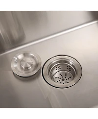 Streamdale 24" Stainless Steel Sink with Faucet & Drain