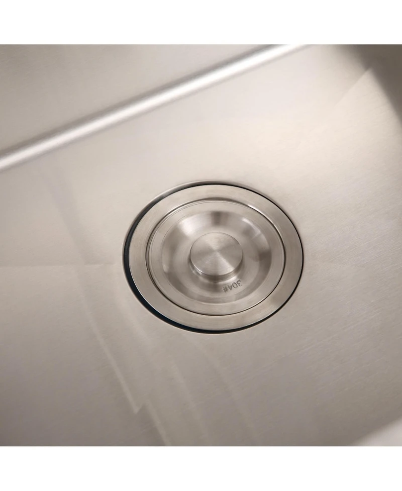 Streamdale 24" Stainless Steel Sink with Faucet & Drain