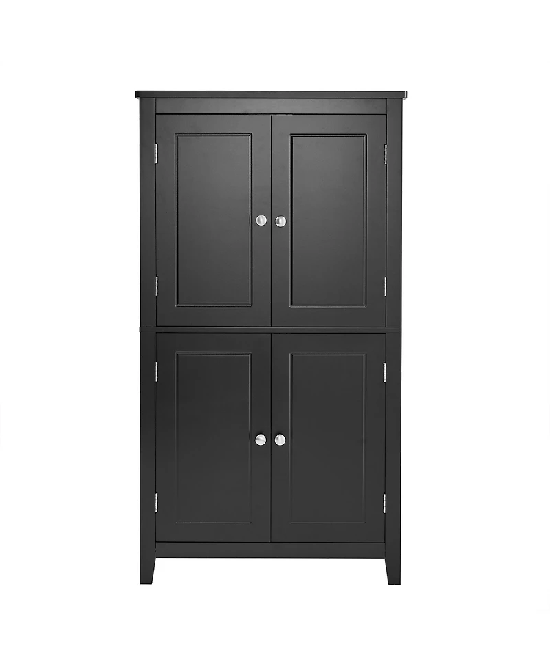 Streamdale Freestanding 4-Door Bathroom Storage Cabinet