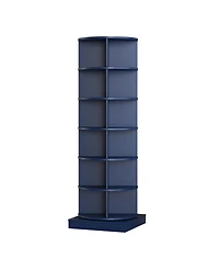 Streamdale Blue 360 Rotating shoe cabinet 6 layers