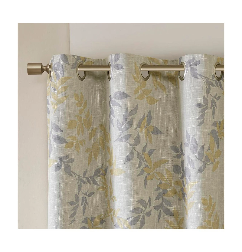 Streamdale Printed Botanical Blackout Curtain Panel