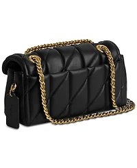 Coach Women's Quilted Leather Tabby Chain Shoulder Bag 20