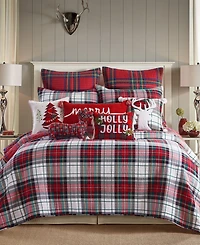 Levtex Spencer Plaid Dog Shaped Decorative Pillow, 12" x 20"