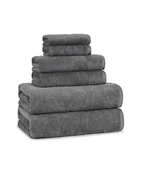 Aston and Arden Luxury Solid 6-Piece Bath Towel Set, 600 Gsm, Soft 100% Turkish Cotton Bathroom Towels, Made in Turkey, 2 Bath Towels, 2 Hand Towels,