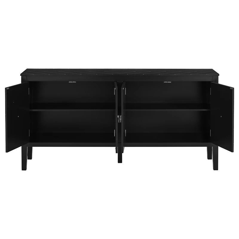 Streamdale Geometric Sideboard Elegance for Any Room