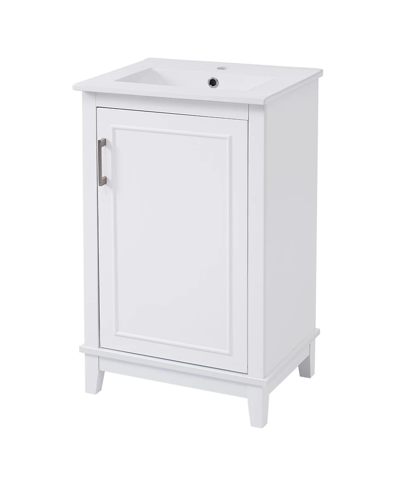 Streamdale 20" Modern Vanity with Ceramic Basin