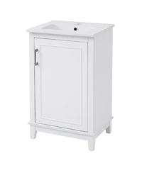 Streamdale 20" Modern Vanity with Ceramic Basin
