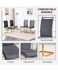 Simplie Fun Table and chair set.Large modern rectangular table with 0.4 inch patterned glass tabletop and large Mdf table legs.Comes with 6 chairs wit