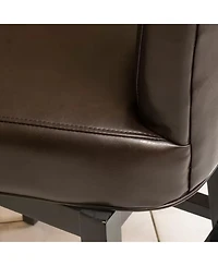 28-Inch Pu Leather Swivel Counter Stool