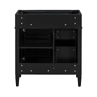 30" Bathroom Vanity without Top Sink