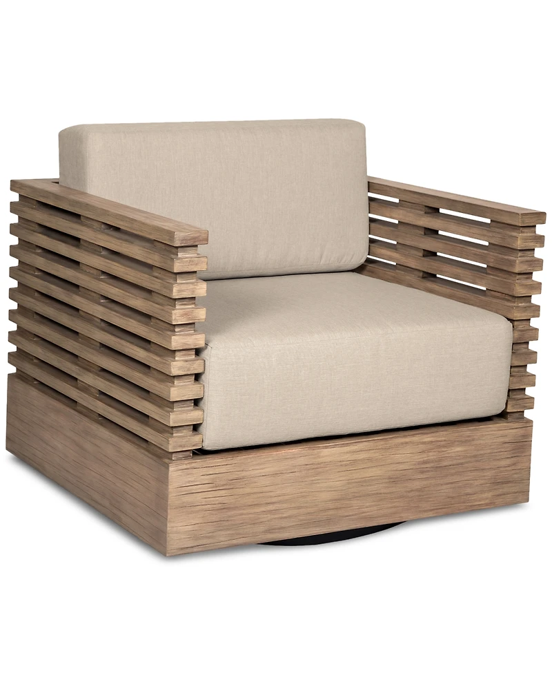 Vivid Outdoor Swivel Club Chair