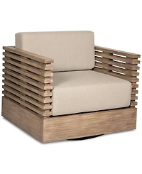 Vivid Outdoor Swivel Club Chair