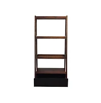 Streamdale Furniture 32x17x68" Ladder Shelf, Ladder Style Display Shelf