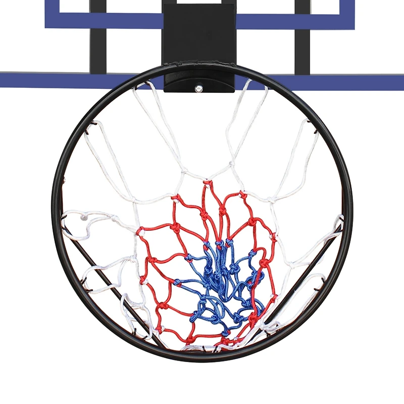 Streamdale Wall-Mount Basketball Hoop, Shatterproof Back, Folding Hoop