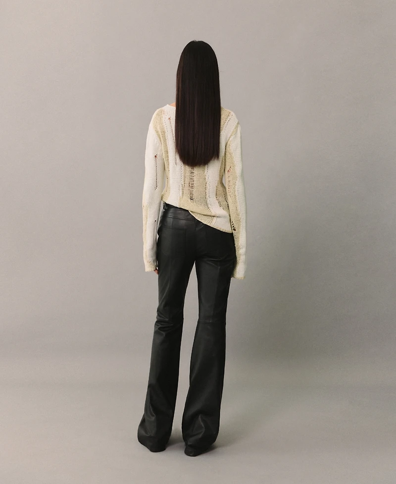 Mango Women's Unstitched Knitted Sweater