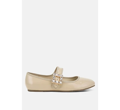 Upstage Brooch Mary Jane Sandals