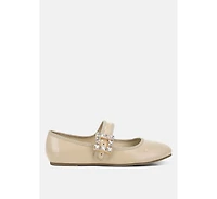 Upstage Brooch Mary Jane Sandals