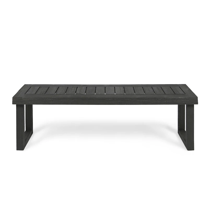Streamdale Nestor Acacia Wood Outdoor Bench 60"W