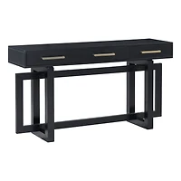 Streamdale Furniture Elegant Console Table with Three Drawers, Extra Long Entryway Table for Entryway, Hallway, Living Room, Foyer, Corridor