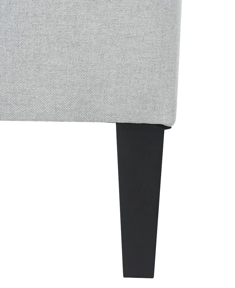 Plush Ottoman with Birch Legs: Comfort, Style, and Durability