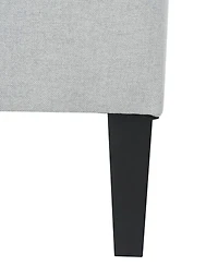 Plush Ottoman with Birch Legs: Comfort, Style, and Durability