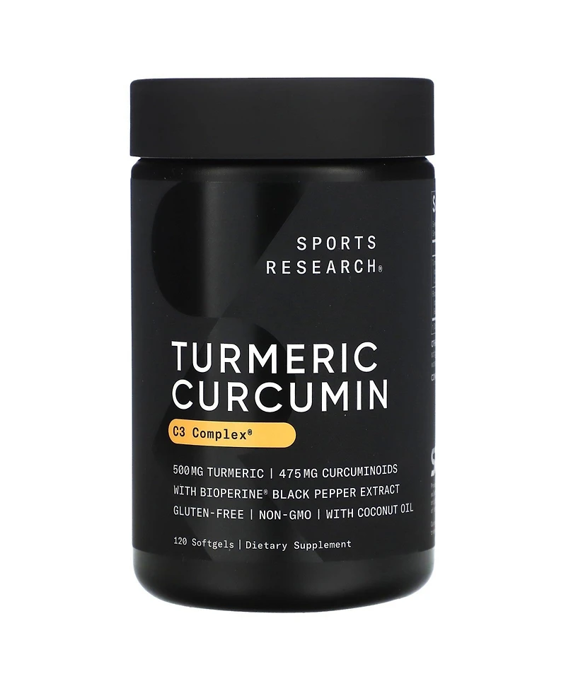 Sports Research Turmeric Curcumin 500 mg