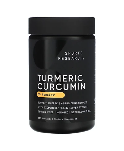 Sports Research Turmeric Curcumin 500 mg