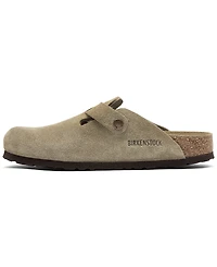 Birkenstock Women's Boston Soft Footbed Suede Leather Clogs from Finish Line