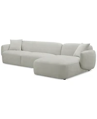 Gaelynn 2-Pc. Fabric Sectional, Created for Macy's